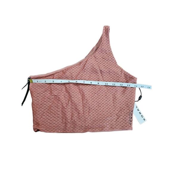 KORAL Attract Reversible Crop Top - Dusty Rose Size Small - Picture 5 of 9